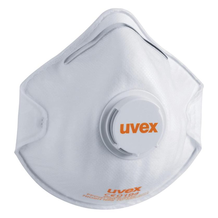 Uvex silv-Air classic 2210 – respirátor FFP2 NR D s výdychovým ventilom, EN 149, 3 ks