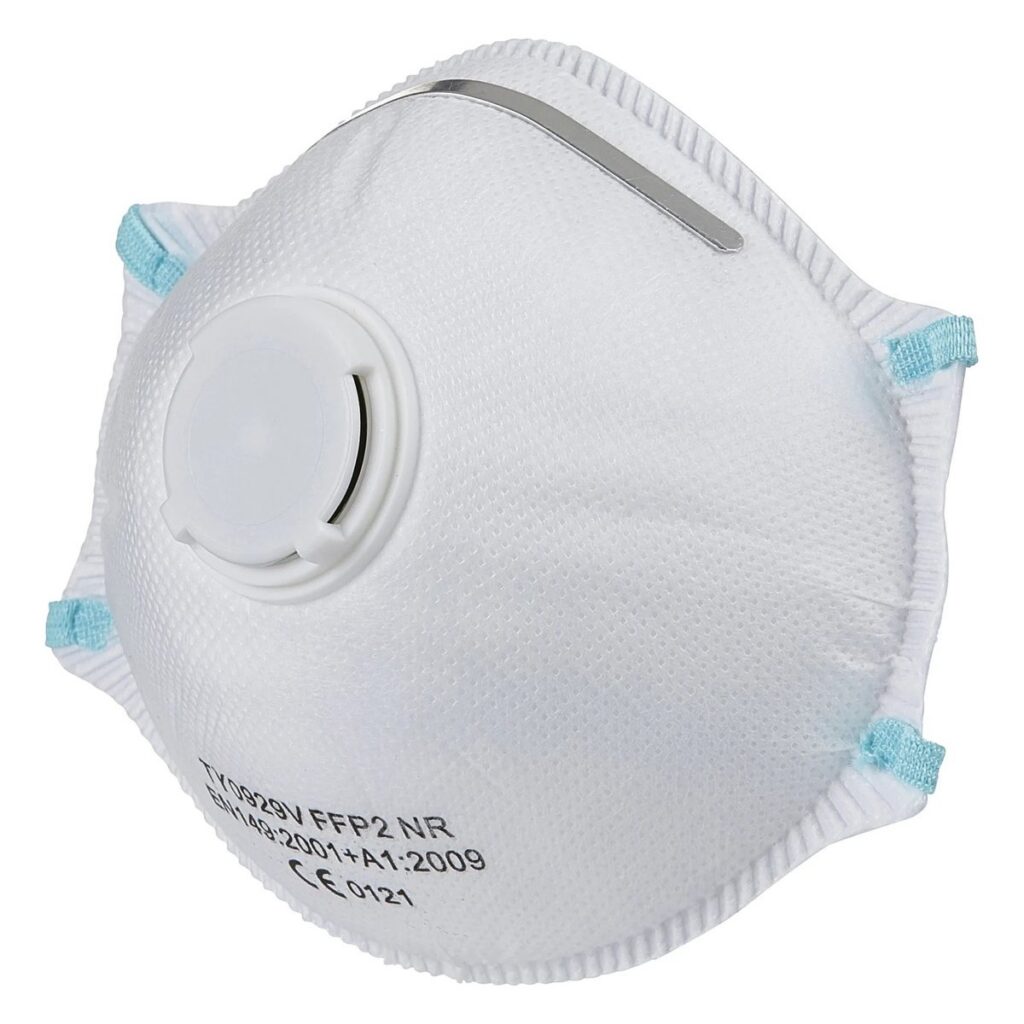 Gebol Comfort – respirátor FFP2 s výdychovým ventilom, EN 149, 2 ks